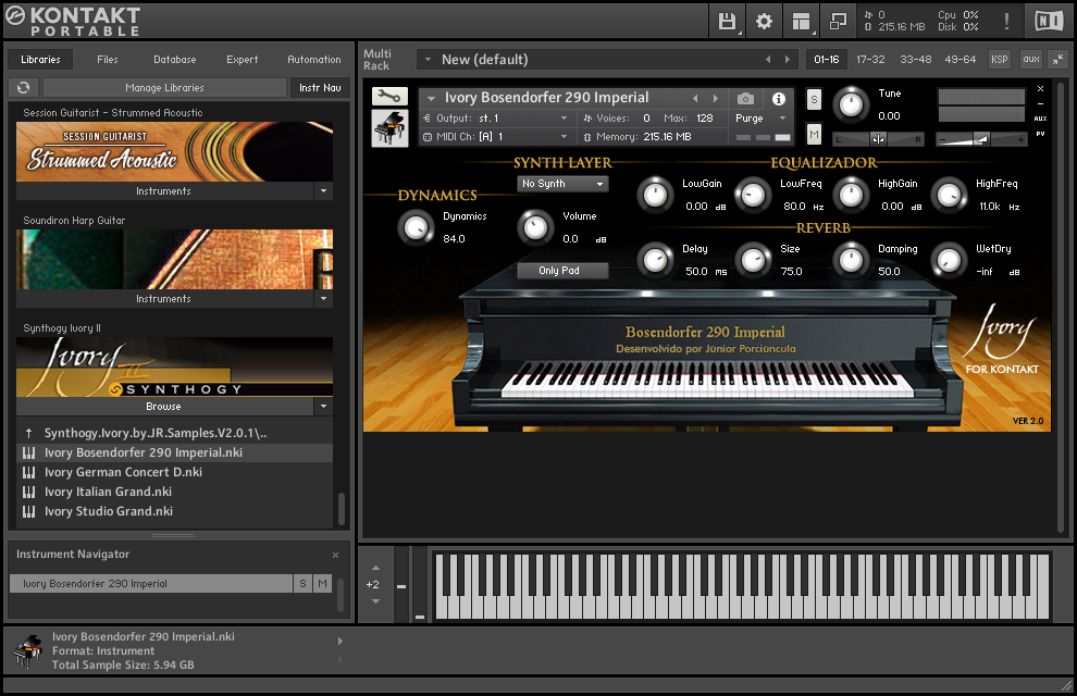 Synthogy Ivory Grand Pianos II KONTAKT.torrent