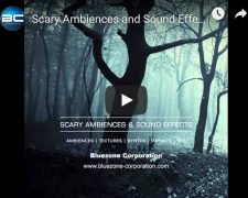 恐怖环境的音效 – Bluezone Corporation Scary Ambiences and Sound Effects WAV