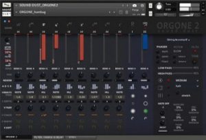 模块化合成器 – sound DUST ORGONE 2 KONTAKT-DECiBEL