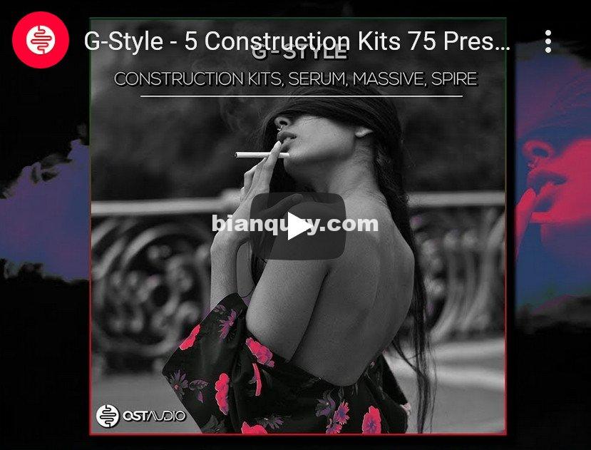 OST Audio G-Style For WAV MiDi SYNTH PRESETS-DISCOVER