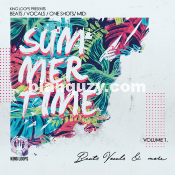 国王循环 – King Loops Summertime Beats And Vocals Volume 1 WAV MiDi-DISCOVER