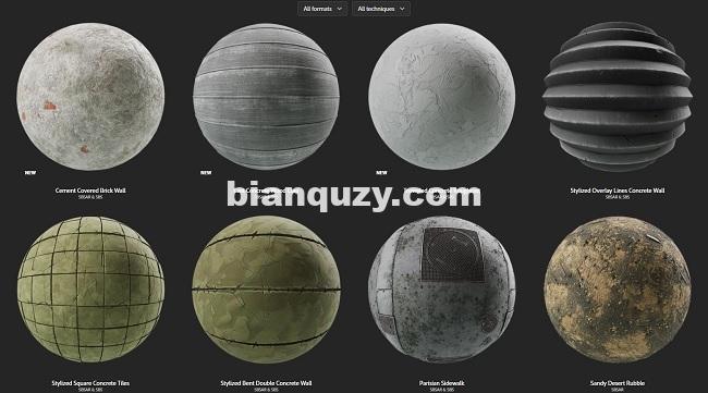 Substance Source 239 sbsar Asphalt and Ceramic