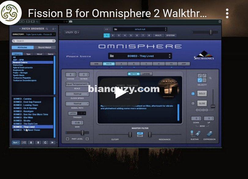 Omnisphere 2电影音色扩展 – Triple Spiral Audio Fission B For SPECTRASONiCS OMNiSPHERE 2-DISCOVER Win