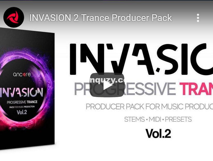 Ancore Sounds INVASION 2 Trance Producer Pack WAV MiDi SYNTH PRESETS-DISCOVER