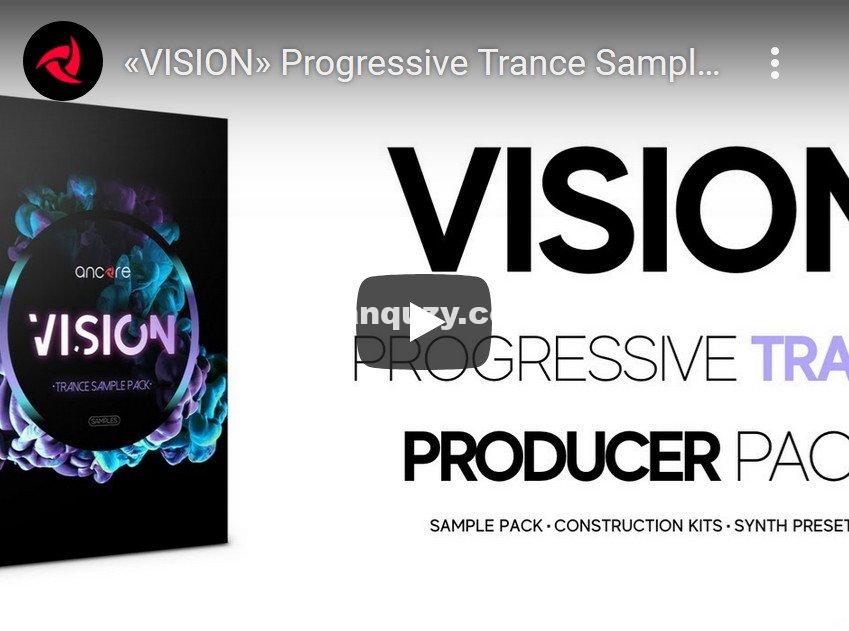 Ancore Sounds VISION Progressive Trance Pack WAV MiDi REVEAL SOUND SPiRE-DISCOVER