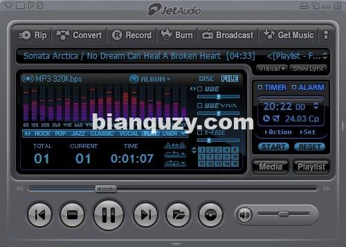 多功能媒体软件 – Cowon JetAudio 8.1.8.20800 Plus Win