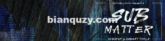 Dubstep样本和循环 – Future Loops Sub Matter WAV-DECiBEL