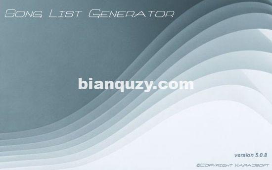 Windows 8 Song List Generator 5.3 full Windows 8 Song List Generator full