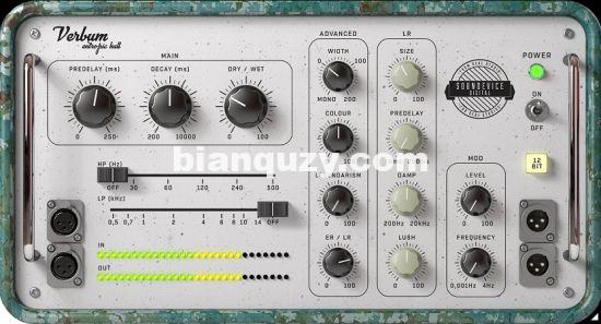 复古混响插件 – Soundevice Digital Verbum 1.2 WIN