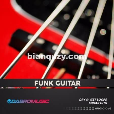吉他采样 – DABRO Music Funk Guitar [WAV, REX]