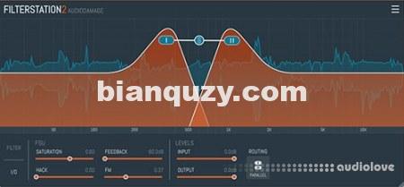滤波器 – Audio Damage AD043 Filterstation2 v2.1.1 [WiN, MacOSX]