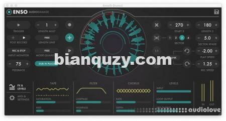 音频循环效果器插件 – Audio Damage AD049 Enso v1.1.0 [WiN, MacOSX]