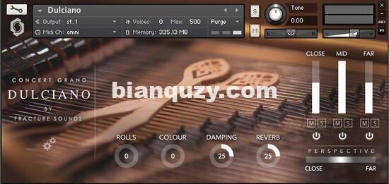 扬琴锤演奏的三角钢琴 – Fracture Sounds Dulciano KONTAKT-DECiBEL