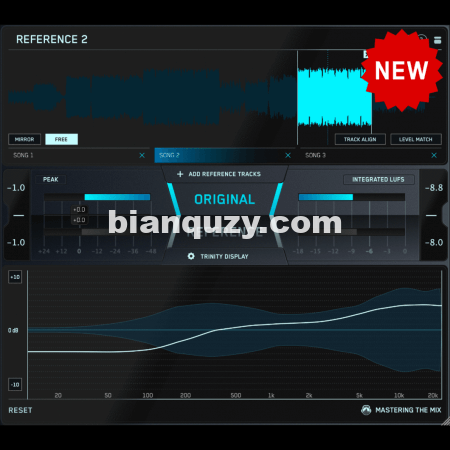 音频匹配工具 – Mastering The Mix REFERENCE 2 v2.0.0 [MacOSX]