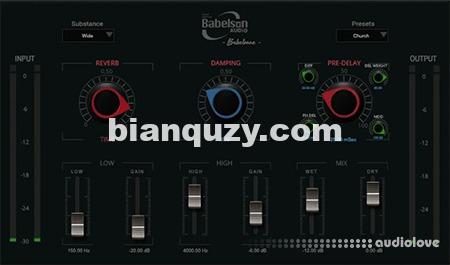 混响插件 – Babelson Audio Babelonne-D v1.1.1 [WiN]