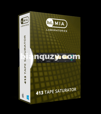 磁带饱和器插件 – MIA Laboratories 413 Tape Saturator v1.3.0 [WiN]
