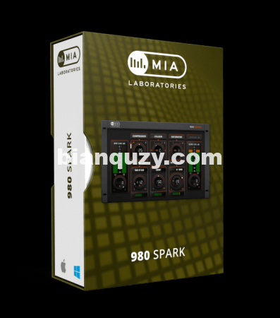 压缩、均衡、饱和多合一 – MIA Laboratories 980 Spark v1.2.0 [WiN]