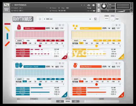 打击节奏音色 – Naroth Audio RHYTHMUS [KONTAKT]