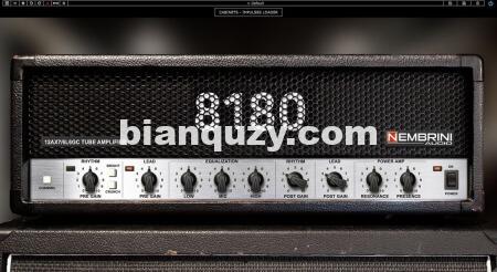 吉他放大器插件 – Nembrini Audio 8180 v1.0.0 [WiN]