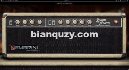 经典吉他放大器插件 – Nembrini Audio Sound Master v1.0.2 [WiN]