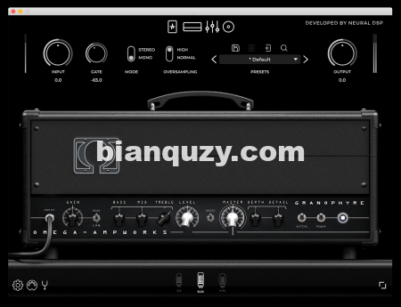 金属吉他箱头 – Neural DSP OMEGA Ampworks Granophyre v1.0.0 [WiN]