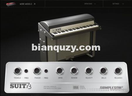 光谱建模电钢琴 – Sampleson Suit73 v1.4.1 RETAiL [WiN, MacOSX]