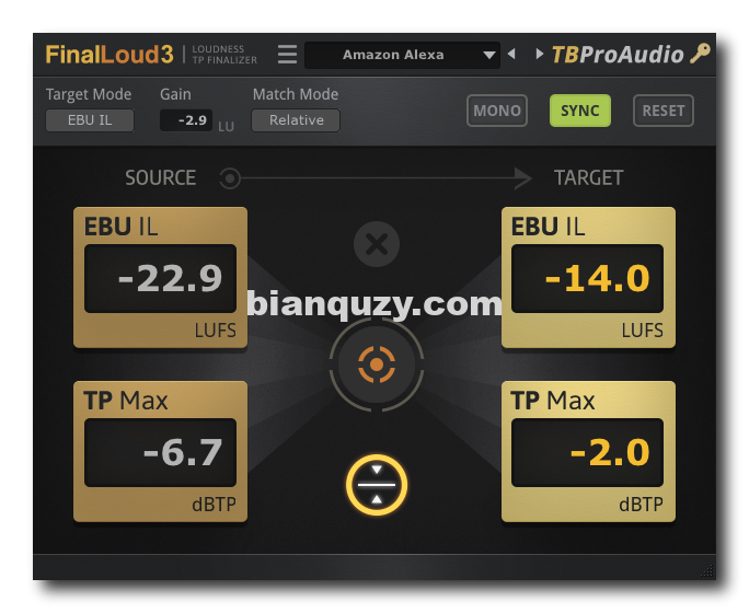 峰值限制器 – TBProAudio FinalLoud 3.0.5 Incl.Cracked.and.Keygen WIN