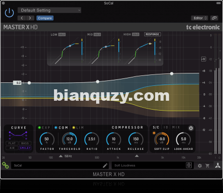多频段动态处理插件 – TC Electronic MASTERXHD v1.0.01 [WiN]