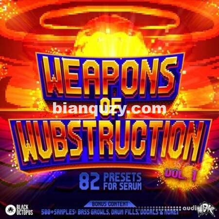 Black Octopus Sound MDK: Weapons of Wubstruction Vol.1 [WAV, Synth Presets]