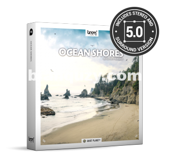 海洋海岸立体环绕音效 – Boom Library Ocean Shores STEREO & SURROUND WAV