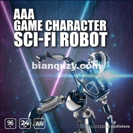 游戏角色科幻机器人音效 – Epic Stock Media AAA Game Character Sci Fi Robot [WAV]