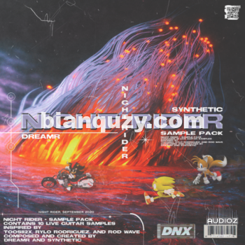 Synthetic x Dreamprod Night Rider Sample Pack (10) Guitar Samples WAV