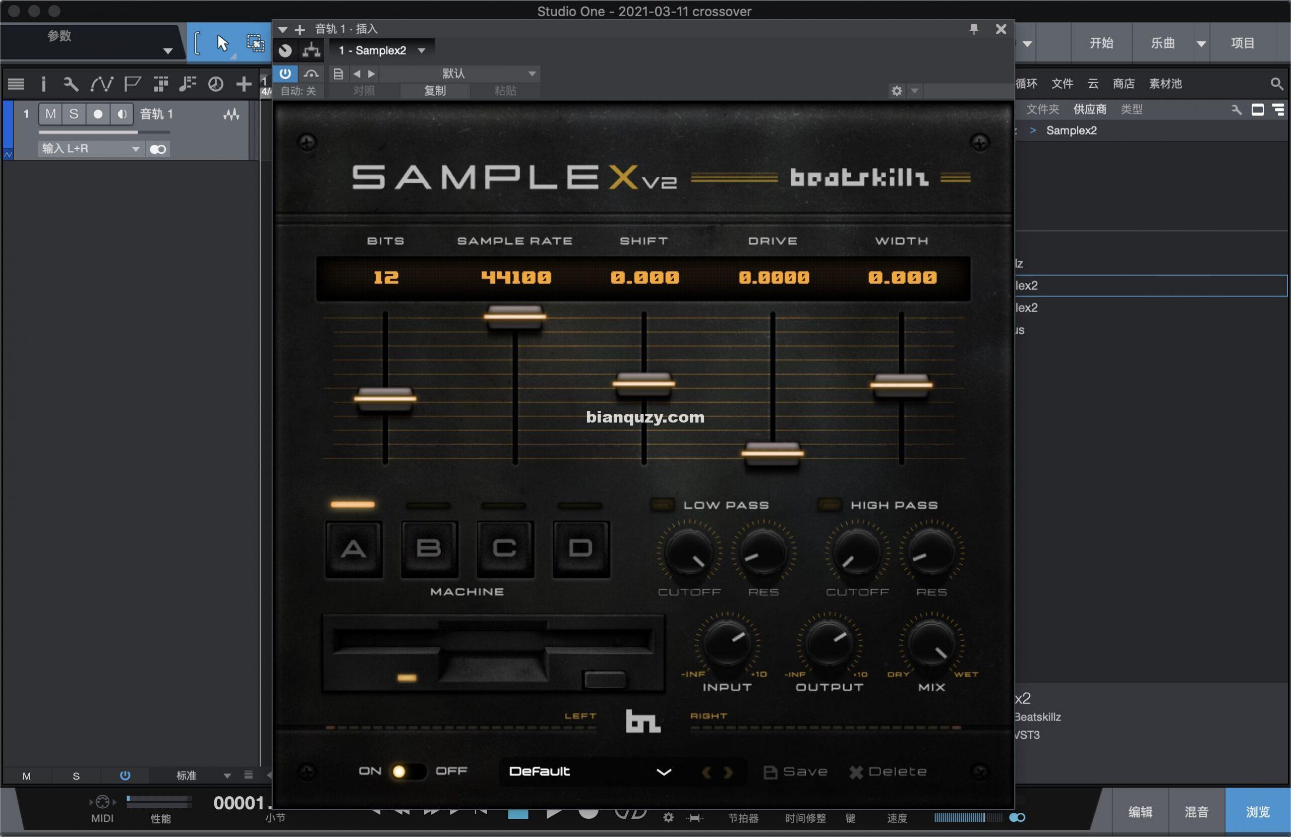 BeatSkillz SampleX v1.0.0