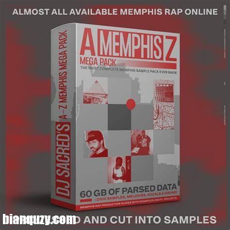 Memphis A-Z Mega Pack by DJ Sacred WAV FL STUDiO