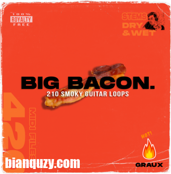 吉他循环 – GRAUX The Super Big Black Pack WAV-FANTASTiC
