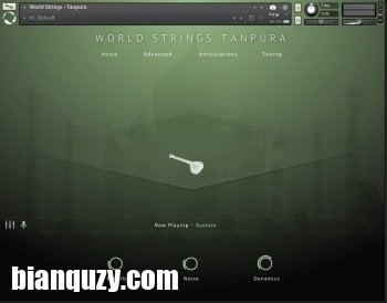 进化系列世界弦乐 – Evolution Series World Strings Tanpura v1.0.0 KONTAKT