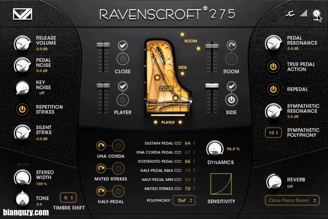 三角钢琴 – VILabs Ravenscroft 275 for UVI Falcon