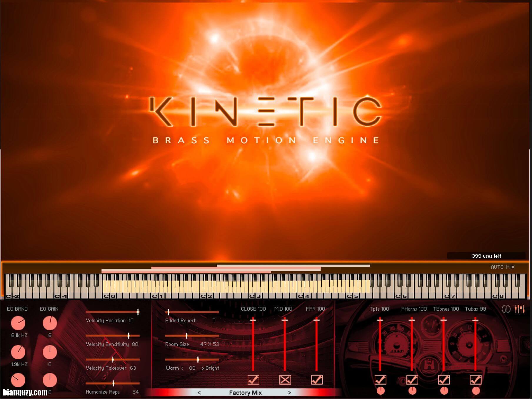 铜管运动引擎 – Kirk Hunter Studios Kinetic: Brass Motion Engine KONTAKT