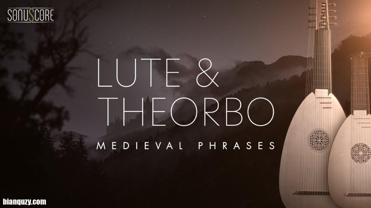巴洛克时期的鲁特琴和希尔伯琴 – Sonuscore Medieval Phrases Lute & Theorbo KONTAKT