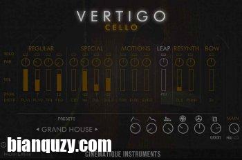 大提琴 – Cinematique Instruments Vertigo Cello Content for HALion