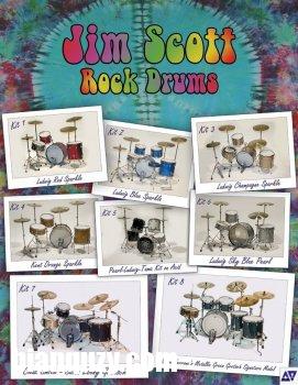 Platinum Samples Jim Scott Rock Drums Vol. 2 (BFD3)