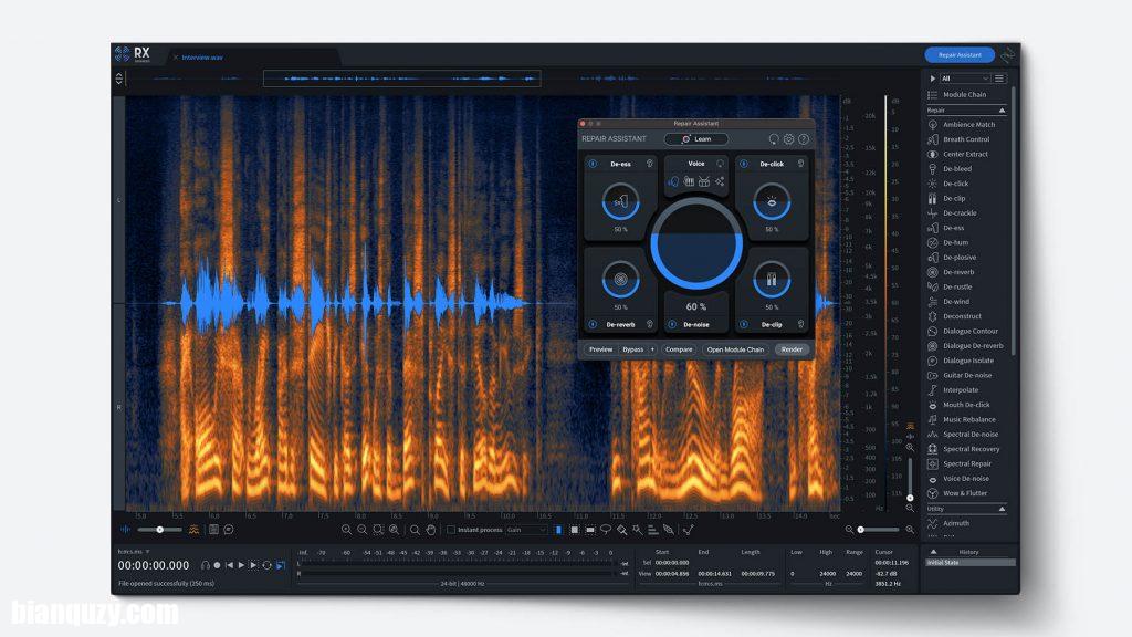 音频修复工具 iZotope RX 12 Audio Editor Advanced 12.0.0 WIN