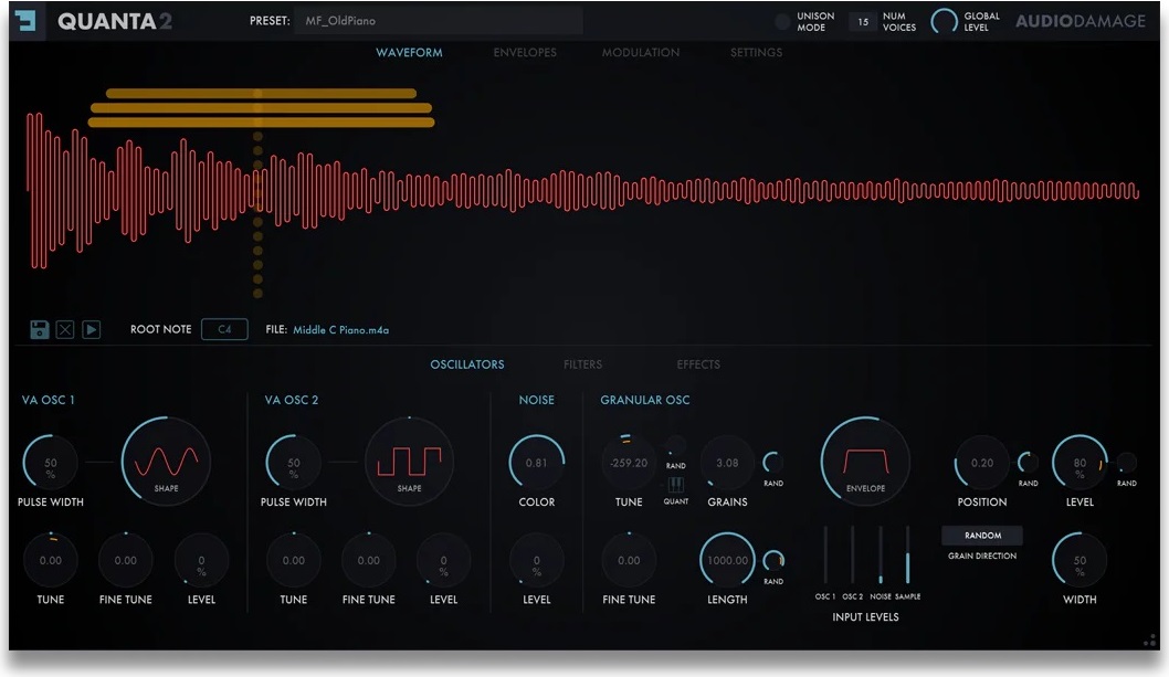 粒子合成器插件 Audio Damage AD055 Quanta 2 v2.1.4 Win/macOS/Linux