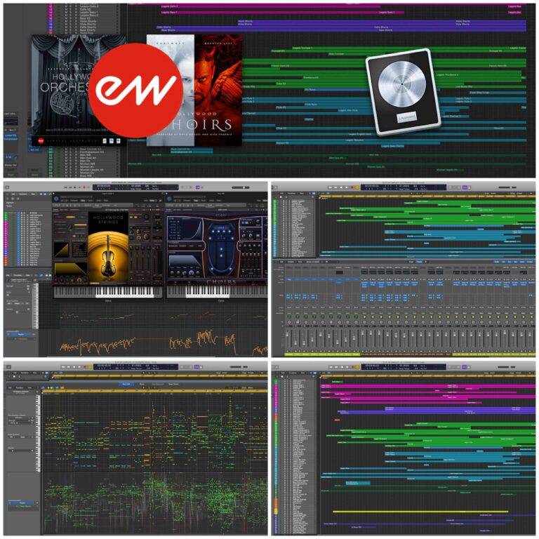 Logic管弦乐工程 Eastwest Template By Ryan Thomas