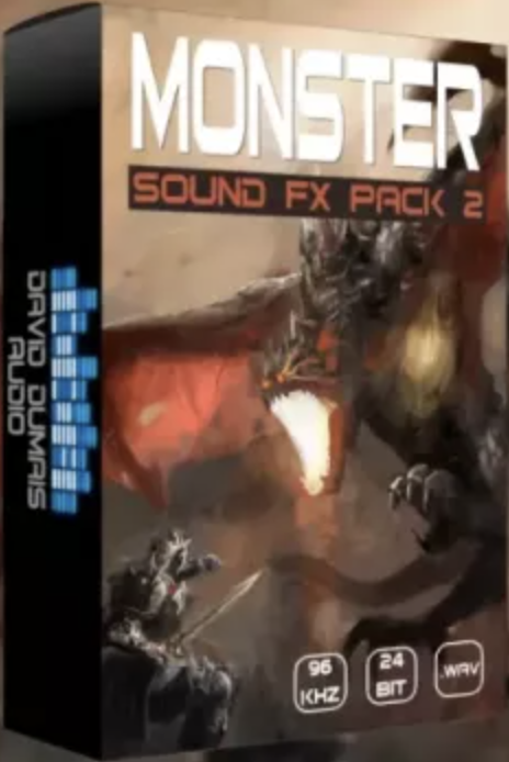 怪物声音的第二卷David Dumais Audio Monster Sound FX Pack 2 WAV-乐声音频-资源网