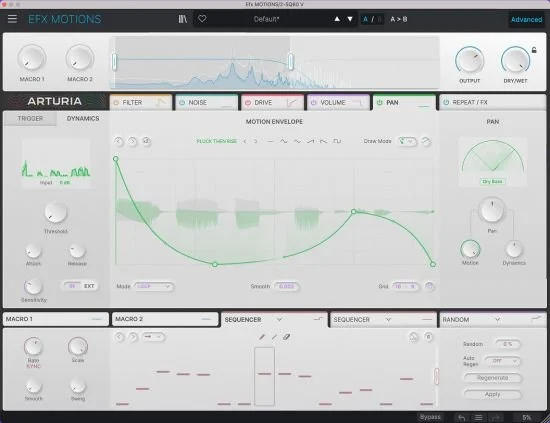 多重效果声音塑形插件 – Arturia Efx MOTIONS v1.1.0.5460 WIN