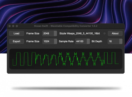 波表转换器 Ocean Swift Wavetable Compatibility Converter v1.1.0 Win/Mac/linux