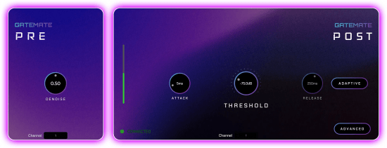 噪音门 AUROR DSP GateMate 1.0.0 MacOS-乐声音频-资源网