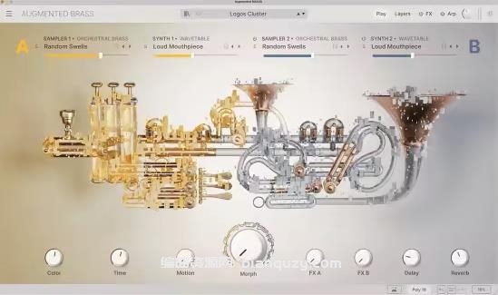 铜管 Arturia Augmented BRASS v2.0.0.6106 MacOS