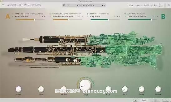 木管 Arturia Augmented WOODWINDS v2.0.0.6106 MacOS